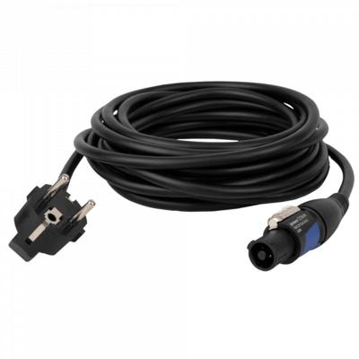Showtec Powerconkabel aansluitsnoer 3x 1,5 mm 6 m