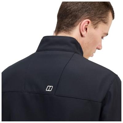 Berghaus Ghlas 3.0 Softshell Jas Heren Black/Black XL Berghaus Ghlas 3.0 Softshell Jas Heren Black/Black XL