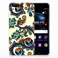Siliconen Hoesje Huawei P10 Barok Flower - thumbnail