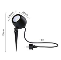 Paulmann 94771 POEV 160/12KAD LED-tuinspot LED 6.2 W Antraciet - thumbnail