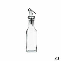 Flesje Vivalto Transparant Glas Siliconen Staal Polypropyleen Plastic 180 ml 5 x 20 x 5 cm (12 Stuks) - thumbnail