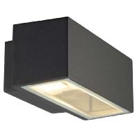 SLV BOX UP/DOWN 232485 Buitenlamp (wand) R7s Antraciet - thumbnail