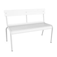 Fermob Luxembourg tuinbank met rugleuning Cotton white - thumbnail