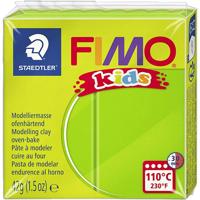 Fimo kids boetseerklei lichtgroen, 42gr - thumbnail