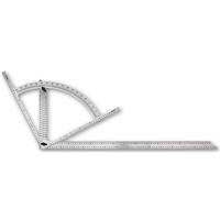 SOLA Aftekenhaak Alpha 800x400mm RVS AW800 met gradenboog, aftekengaten en mm-maatv - 56905001 - thumbnail