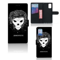 Telefoonhoesje met Naam Samsung Galaxy A02s | M02s Skull Hair - thumbnail