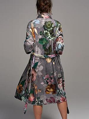 Essenza Essenza Fleur Homecoat M Taupe - thumbnail