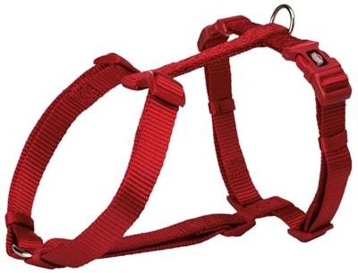 TRIXIE HONDENTUIG PREMIUM H-TUIG ROOD 85-130X3,8 CM