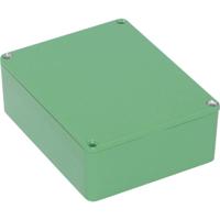 Hammond Electronics 1590BBSGR Universele behuizing 120 x 94 x 42 Aluminium Groen 1 stuk(s) - thumbnail