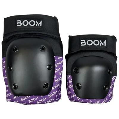 boom double pad set m purple