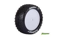 Louise E-HORNET Banden Set - Soft - Velgen Wit - Hex 12mm - 4WD Voor - thumbnail