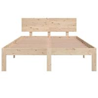 Bedframe massief hout 120x190 cm - thumbnail