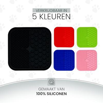 Eat Slow Live Longer Lick Mat Duo L Grey