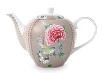 Pip Studio Blushing Birds Theepot 1,6 L - thumbnail