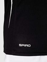 Spiro RT177M Men´s Team Spirit Polo - Black/White - XL - thumbnail