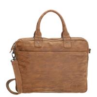 Enrico Benetti 15 inch laptoptas Madrid cognac - thumbnail