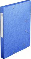 Exacompta Elastobox Cartobox rug van 2,5 cm, blauw, 5/10e kwaliteit - thumbnail