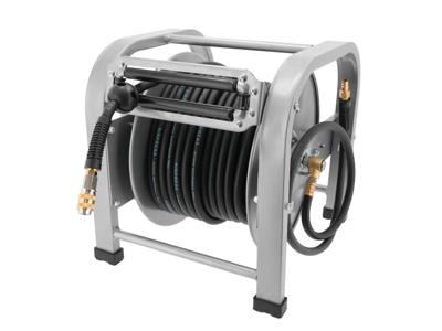 Airpress Luchtslanghaspel PU vloermodel | zelf-oprollend | 1/4" buitendraad | 8 x 14 mm 30 m | 20 bar - 46508 Airpress Luchtslanghaspel PU vloermodel | zelf-oprollend | 1/4" buitendraad | 8 x 14 mm 30 m | 20 bar - 46508