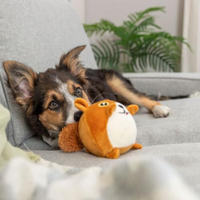 Knuffel voor honden Trixie Polyester Pluche Eekhoorn 13 cm