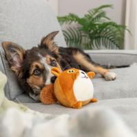 Knuffel voor honden Trixie Polyester Pluche Eekhoorn 13 cm - thumbnail