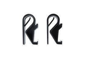 Basil hook-on sports - zwarte haken voor smallere bagagedragers (10-12mm)