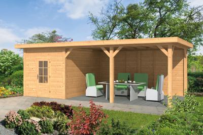 Tuindeco | Twello Overkapping DHZ | Blanke Wanden