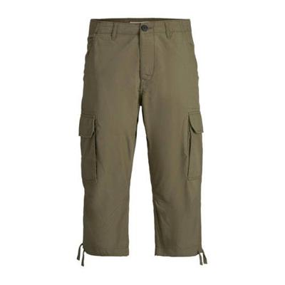 PRODUKT regular fit cargo short olijfgroen
