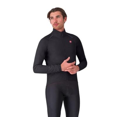 Castelli Emergency 3 Rain Jacket lange mouw light black heren L