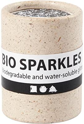 Creativ Company Bio glitter zilver, 10gr