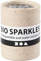 Creativ Company Bio-glitter, d 0,4 mm, zilver, 10 gr/ 1 doosje - thumbnail