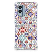 Nokia X30 Anti-Shock Hoesje Tiles Color - thumbnail