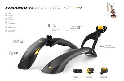 Simpla Spatbordenset hammer pro 24 - 29 inch