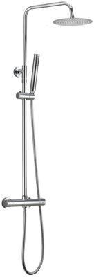 Saqu Classic regendoucheset met 2 straalsoorten Ø20cm chroom