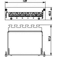 Telegärtner 100006991 6 poorten Netwerkpatchpaneel CAT 6A 3 HE Ingericht - thumbnail