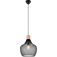 Mat Zwarte LED Hanglamp - E27 Fitting - Verstelbaar - Aluminium - thumbnail