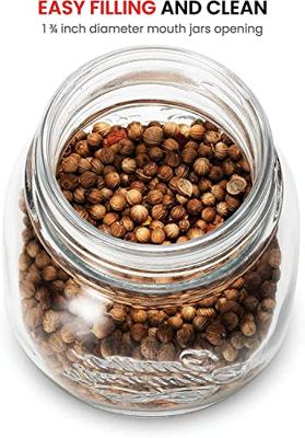 Bormioli Rocco Weckpot Quattro Stagioni - ø 7.5 cm / 150 ml - 4 stuks