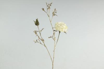 Kunstbloem Rosa S creme Countryfield - Countryfield