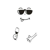 Leuke sticker koelkast keuken muur koelkast vinyl stickers huis decoratie (D) - thumbnail