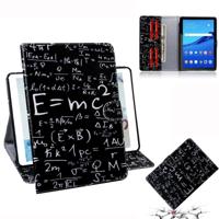 Formule patroon horizontale Flip lederen case voor Huawei MediaPad T5 met houder & kaartsleuf & portemonnee - thumbnail