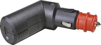 ProCar Haakse USB-C laadstekker PD/QC 60 watt 12 V, 24 V ProCar Haakse USB-C laadstekker PD/QC 60 watt 12 V, 24 V