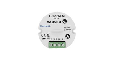 Casambi Vadsbo bluetooth dimmer 200W LD220WCM gratis APP ook bedienbaar met drukschakelaar Casambi Vadsbo bluetooth dimmer 200W LD220WCM gratis APP ook bedienbaar met drukschakelaar