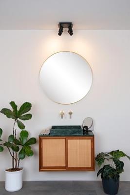 Lucide LENNERT - Plafondspot Badkamer - LED Dimb. - GU10 - 4x5W 3000K - IP44 - Zwart Lucide LENNERT - Plafondspot Badkamer - LED Dimb. - GU10 - 4x5W 3000K - IP44 - Zwart