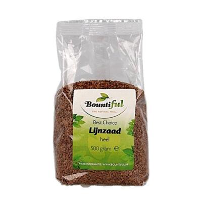 Bountiful Bountiful Lijnzaad Heel (500g)