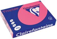 Clairefontaine Trophée Intens, gekleurd papier, A4, 80 g, 500 vel, fuchsia - thumbnail