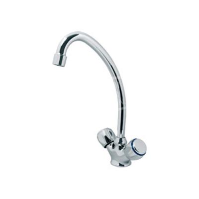 Plieger Keukenkraan Start 1-Gats met Draaibare Uitloop Chroom