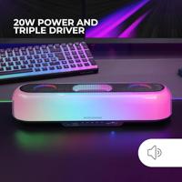 PC-luidsprekers Mars Gaming MSBORB Zwart 20 W 4 W - thumbnail