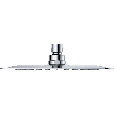 Luxe RVS Hoofddouche Rond 200 mmx2 mm Chroom Ultra Plat Chroom Aqua Splash