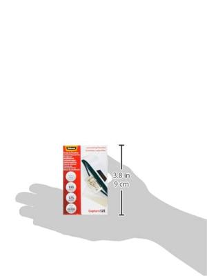Fellowes Lamineerfolie 86 x 54 mm, Creditcard 125 micron glanzend 100 stuk(s) - thumbnail