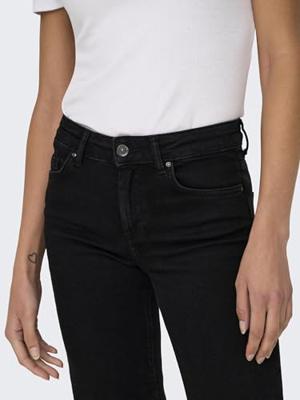 Only Onlblush Mid Straight Dnm Rea2343 Noos 15330777 Straight Leg Black Denim
