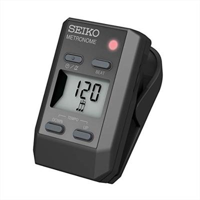 Seiko DM-51 digitale clip-on metronoom zwart